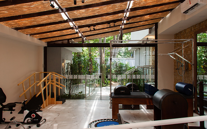 Sala de fisioterapia da Unidade 3, vista 1