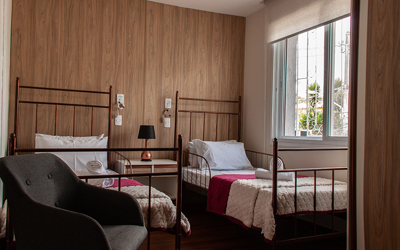 Quarto privativo da Unidade 3, vista 4
