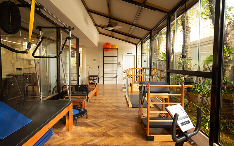 Sala de fisioterapia da Unidade 4, vista 3