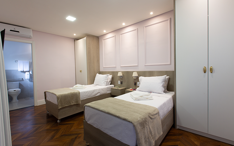 Quarto privativo da Unidade 4